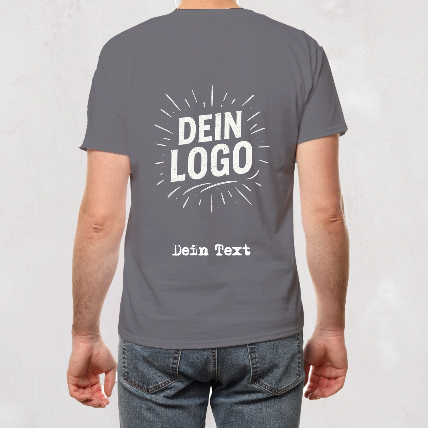 T-Shirt Herren Druck vorne oder hinten - Preise auf Anfrage