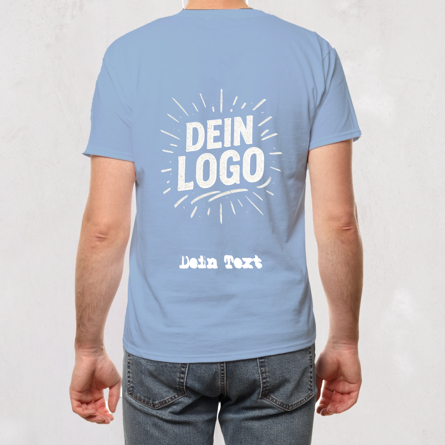 T-Shirt Herren Druck vorne oder hinten - Preise auf Anfrage