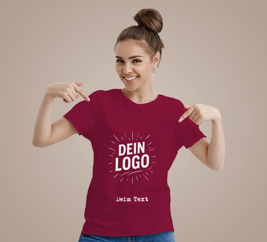 T-Shirt Damen Druck vorne oder hinten / Preise auf Anfrage