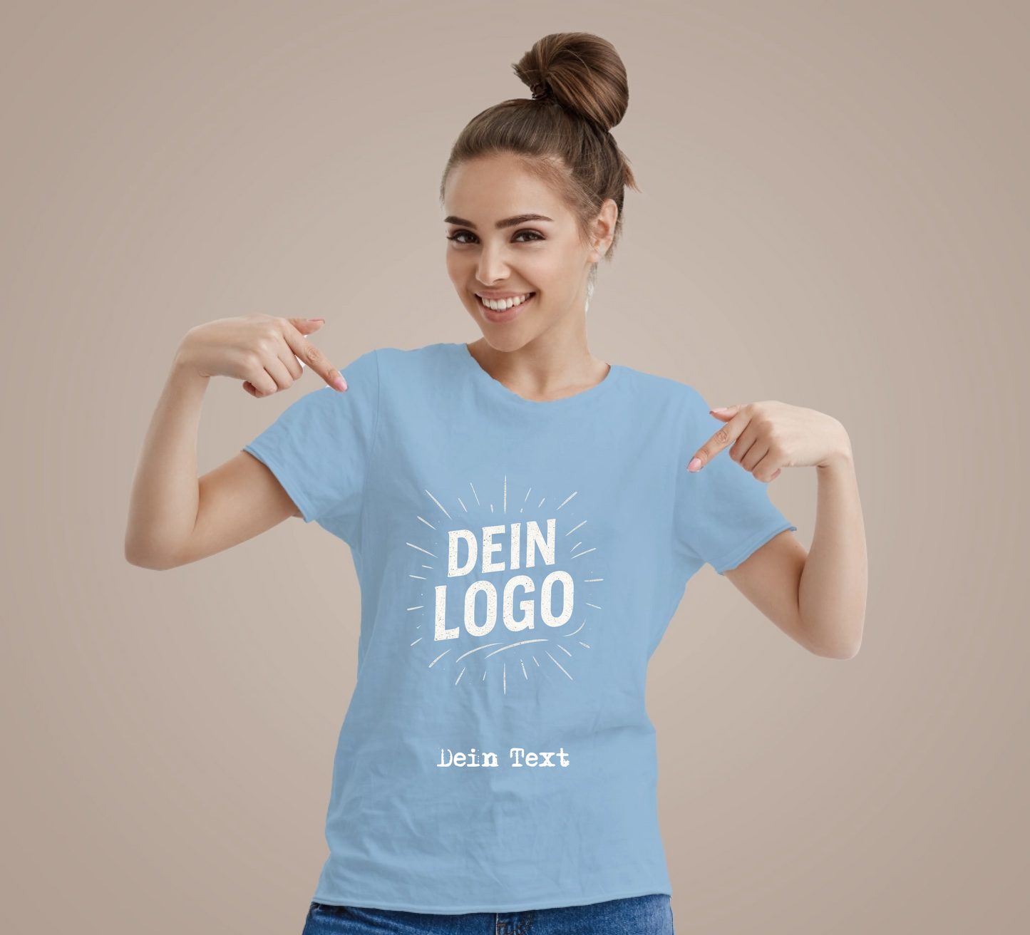 T-Shirt Damen Druck vorne oder hinten / Preise auf Anfrage