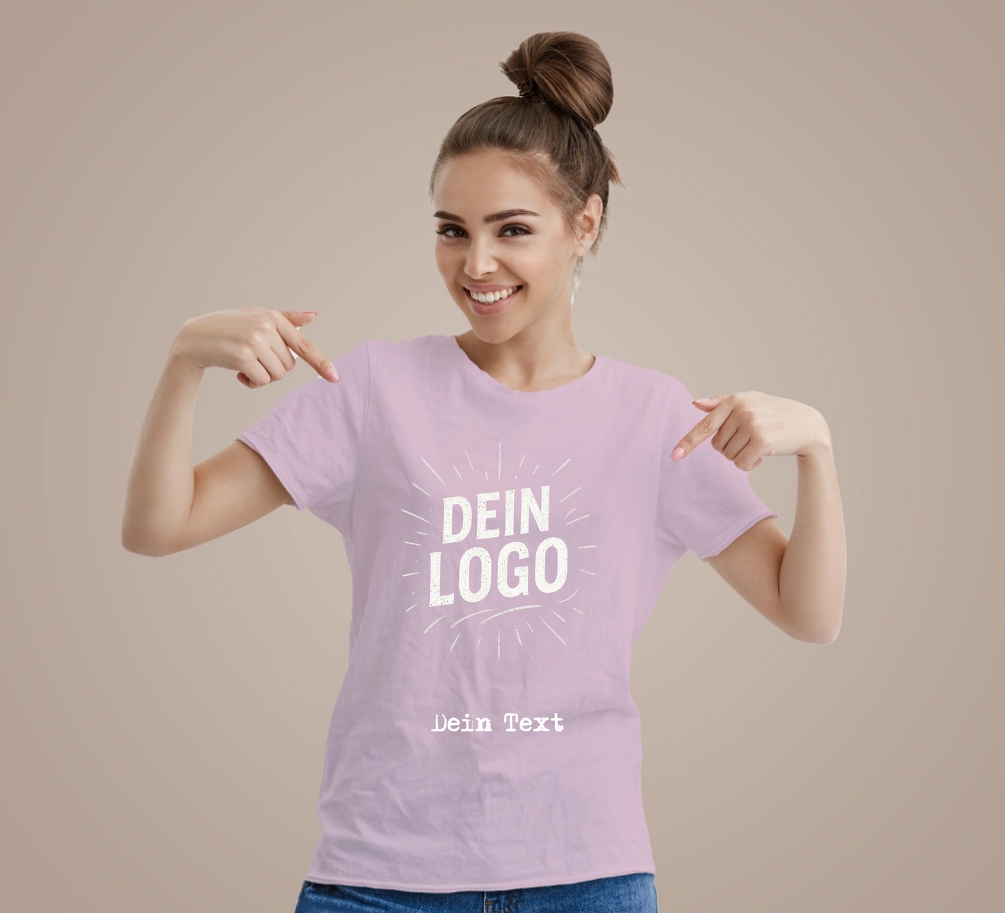 T-Shirt Damen Druck vorne oder hinten / Preise auf Anfrage