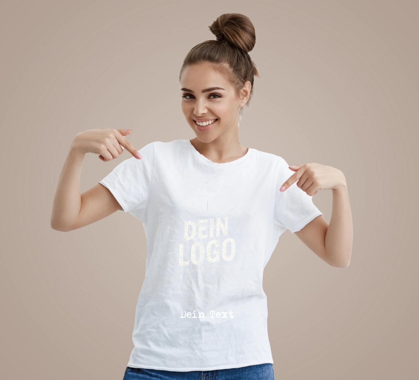 T-Shirt Damen Druck vorne oder hinten / Preise auf Anfrage