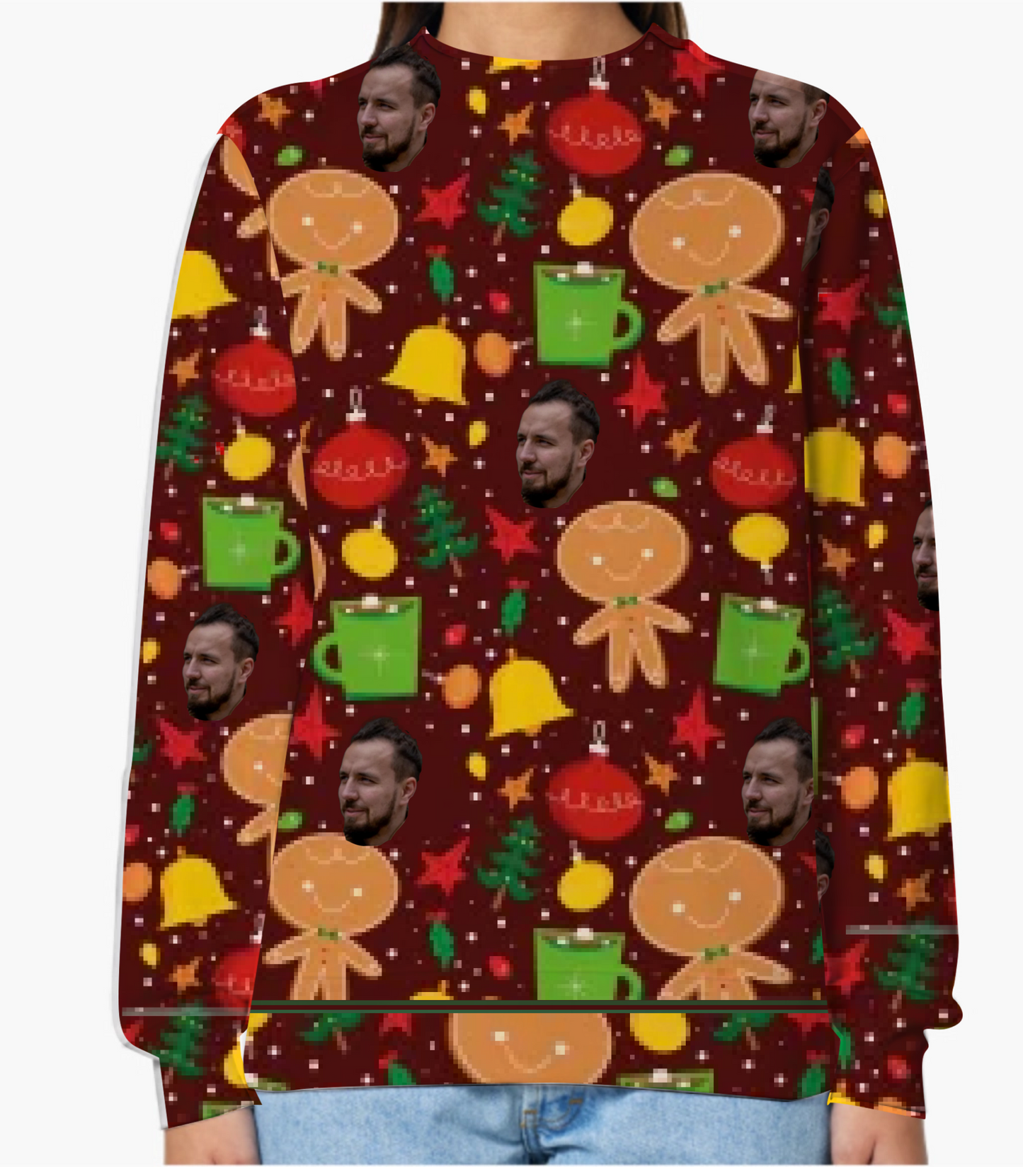 Ugly Sweater Unisex Erwachsene personalisierbar - Weihnachten