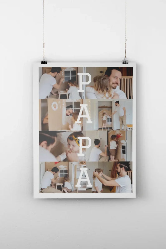 Hanging Poster Mockup Color