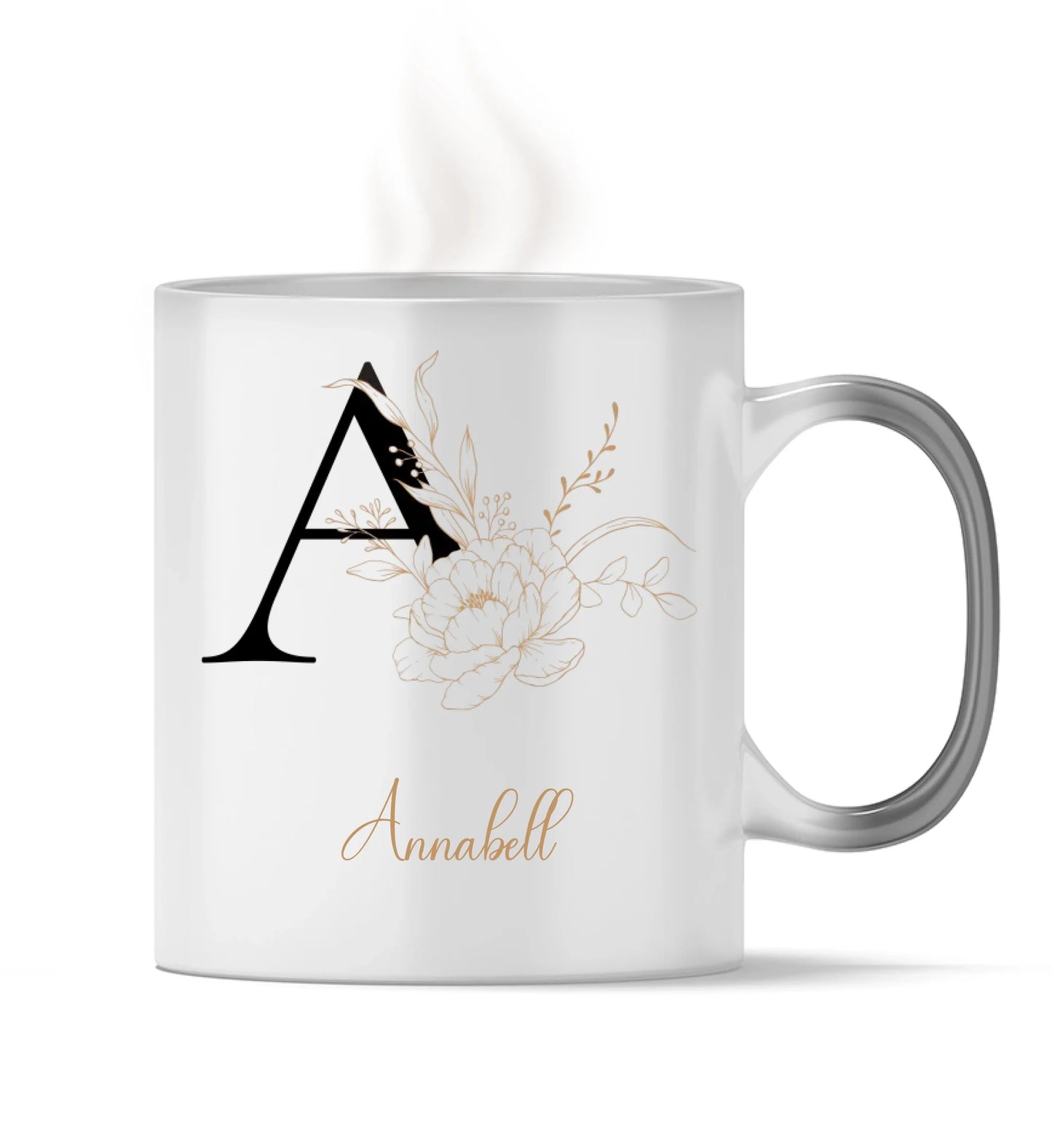 Tasse klassisch personalisierbar - Buchstabe