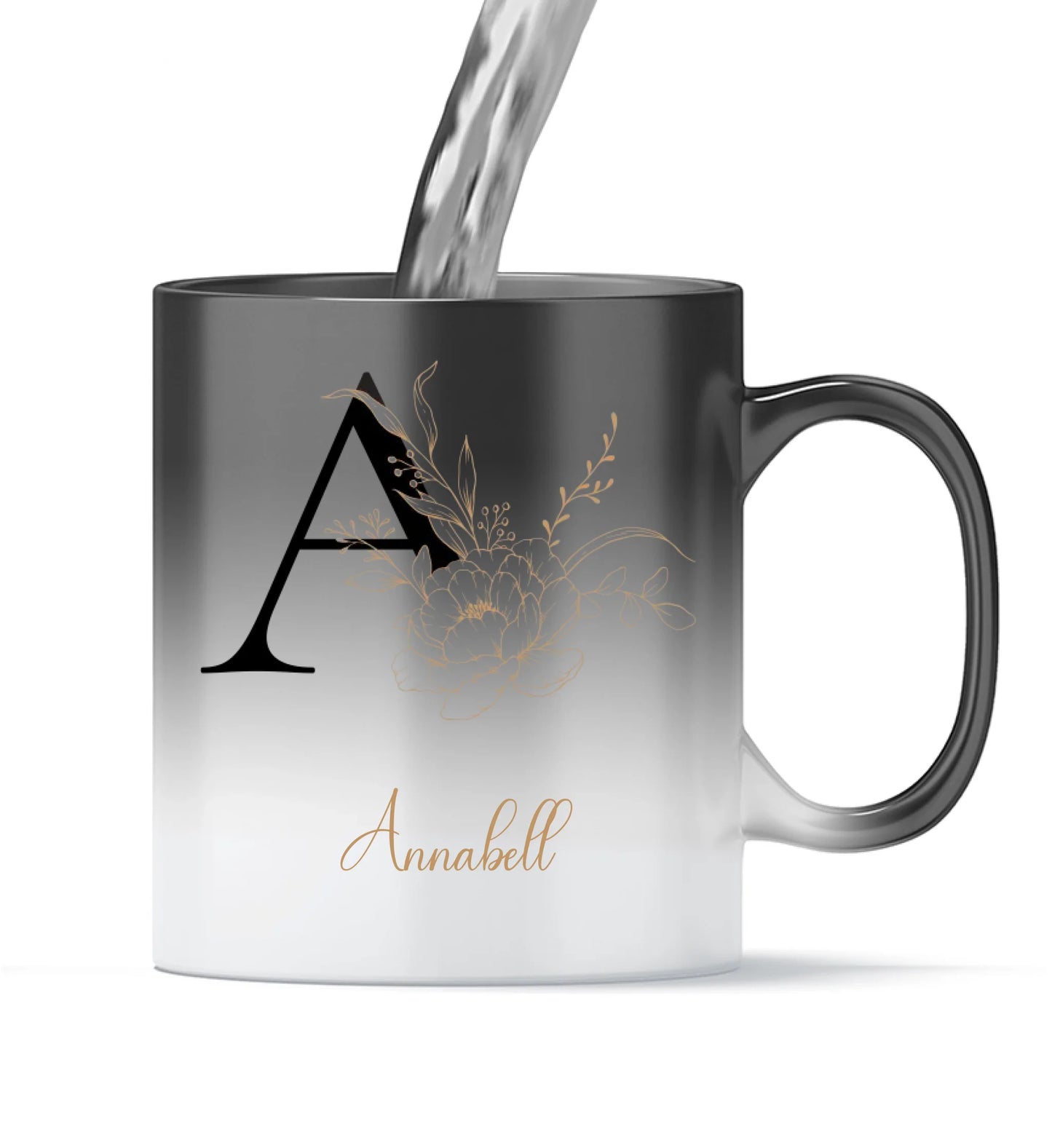 Tasse klassisch personalisierbar - Buchstabe