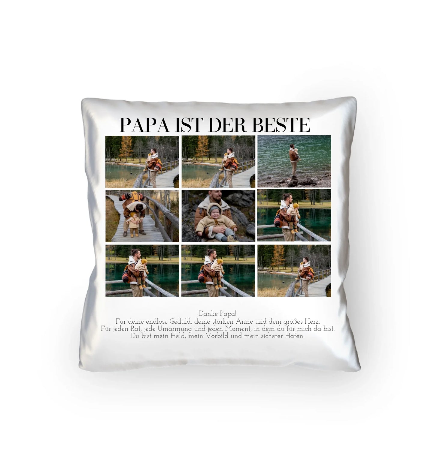Kissen Fotoupload - Papa ist der Beste