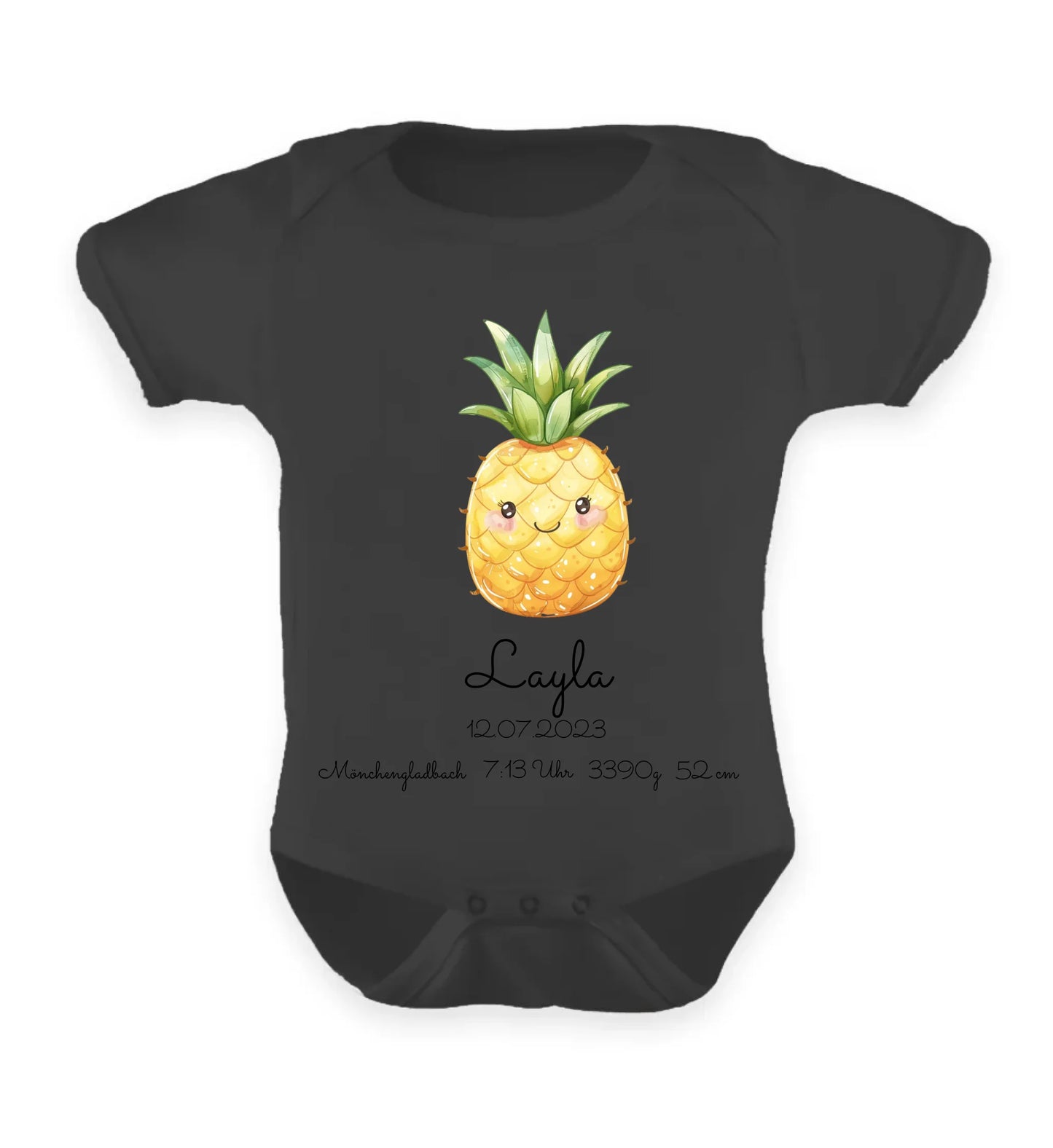 Babybody schwarz