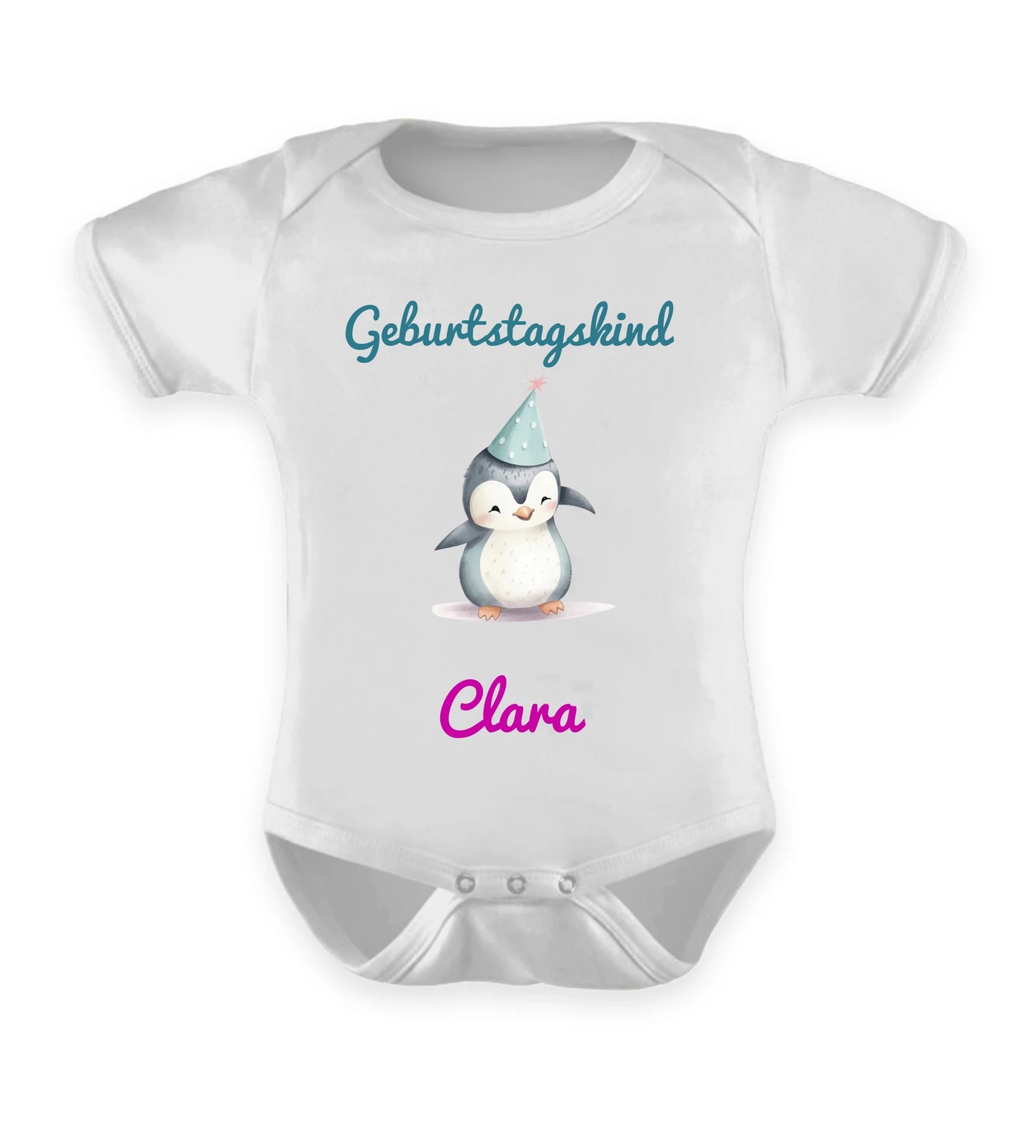 Babybody personalisierbar - Partytiere