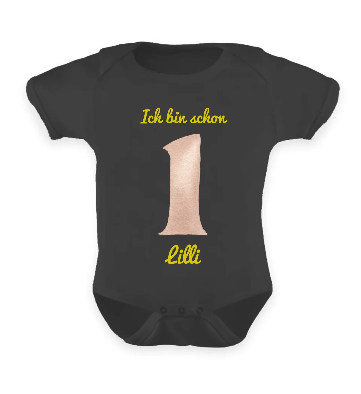 Babybody schwarz