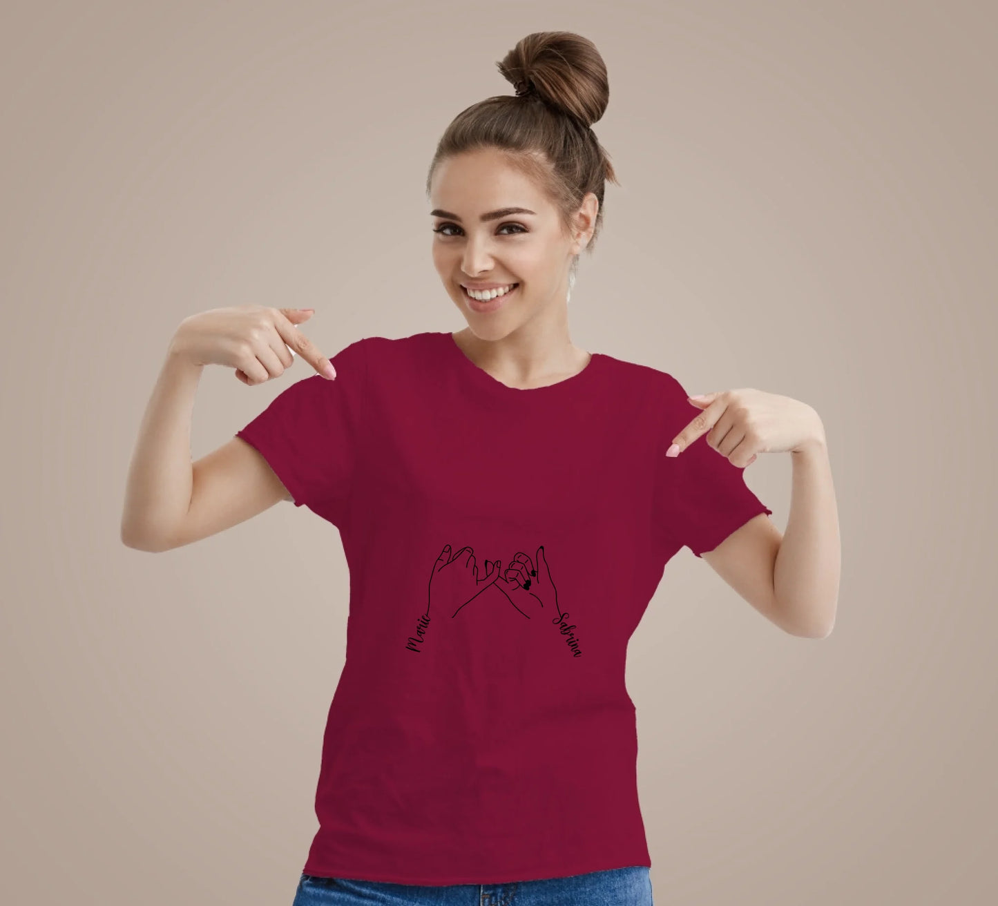 tshirt-frau-rot