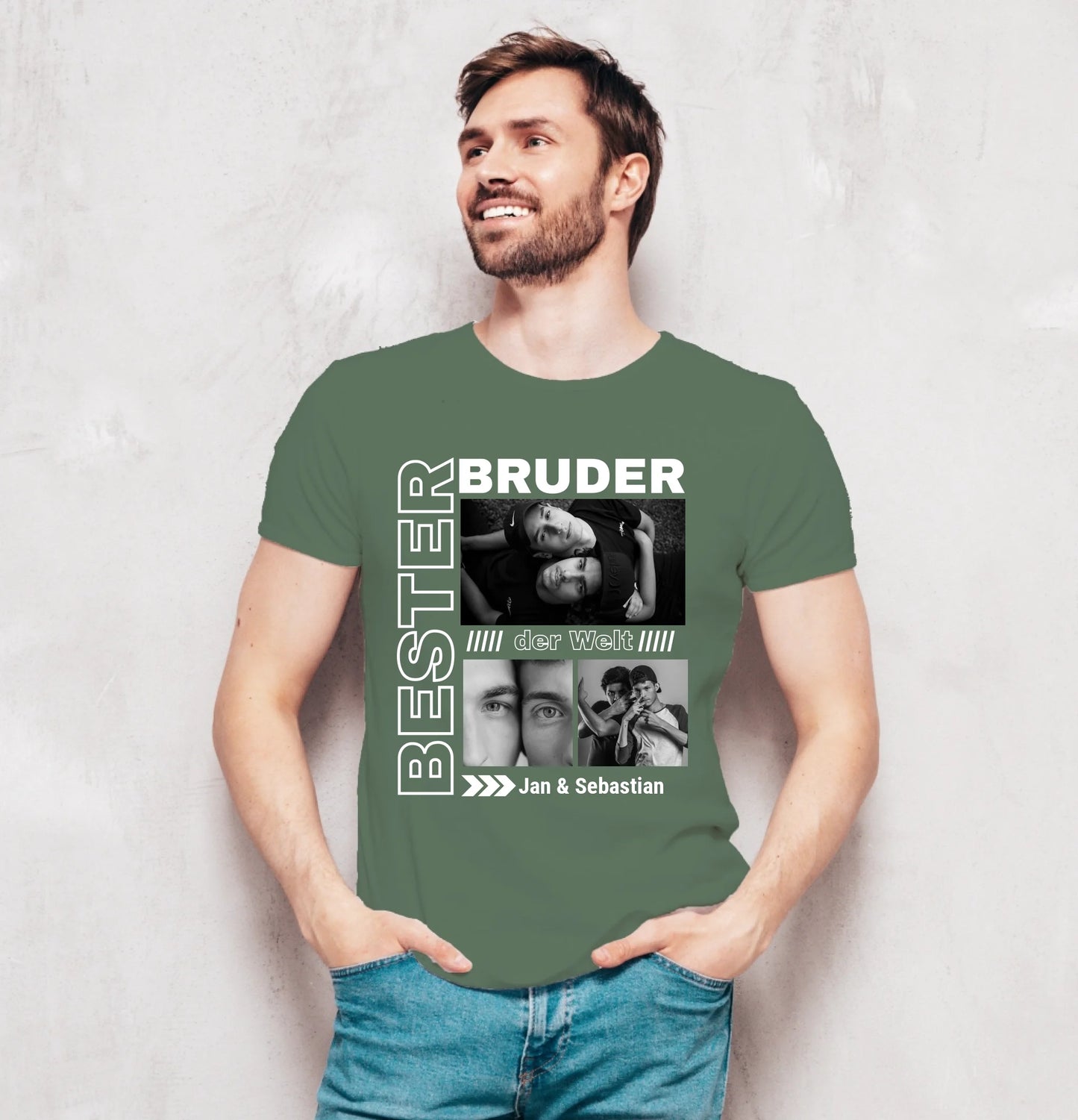 herrenshirt-grün