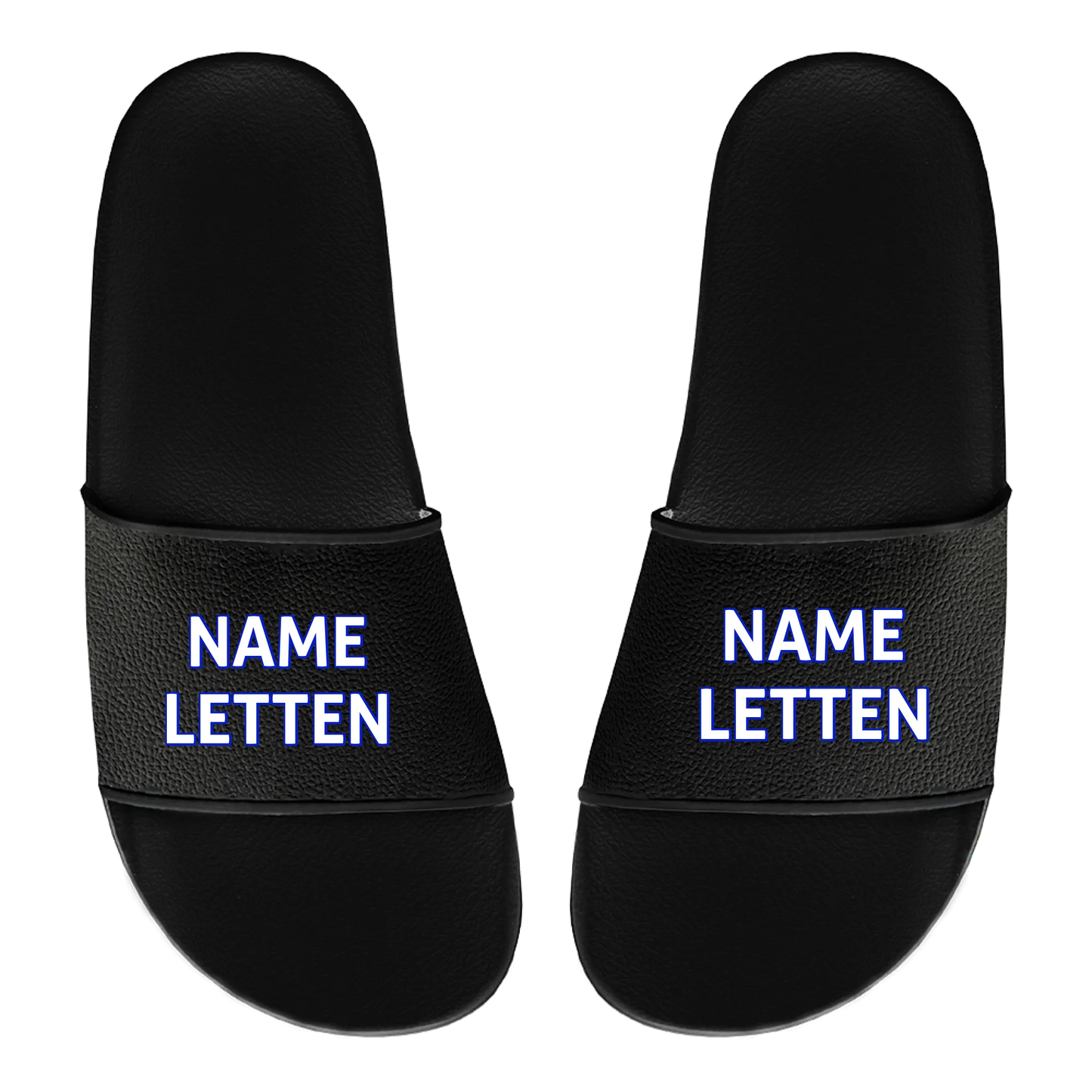 Badelatschen Unisex personalisierbar - Dein Name - Letten