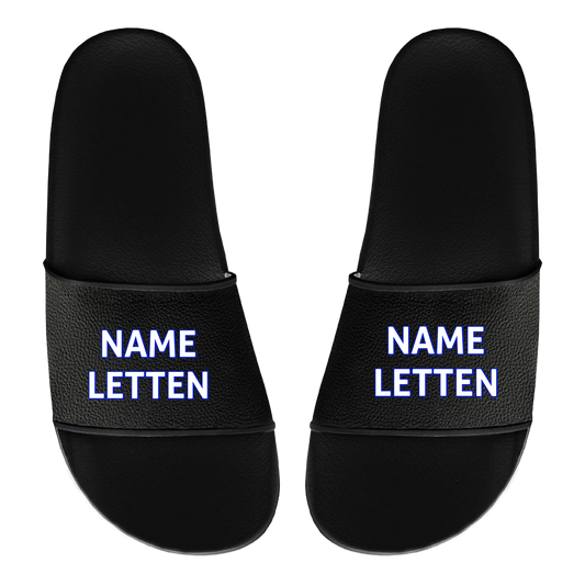 Badelatschen Unisex personalisierbar - Dein Name - Letten