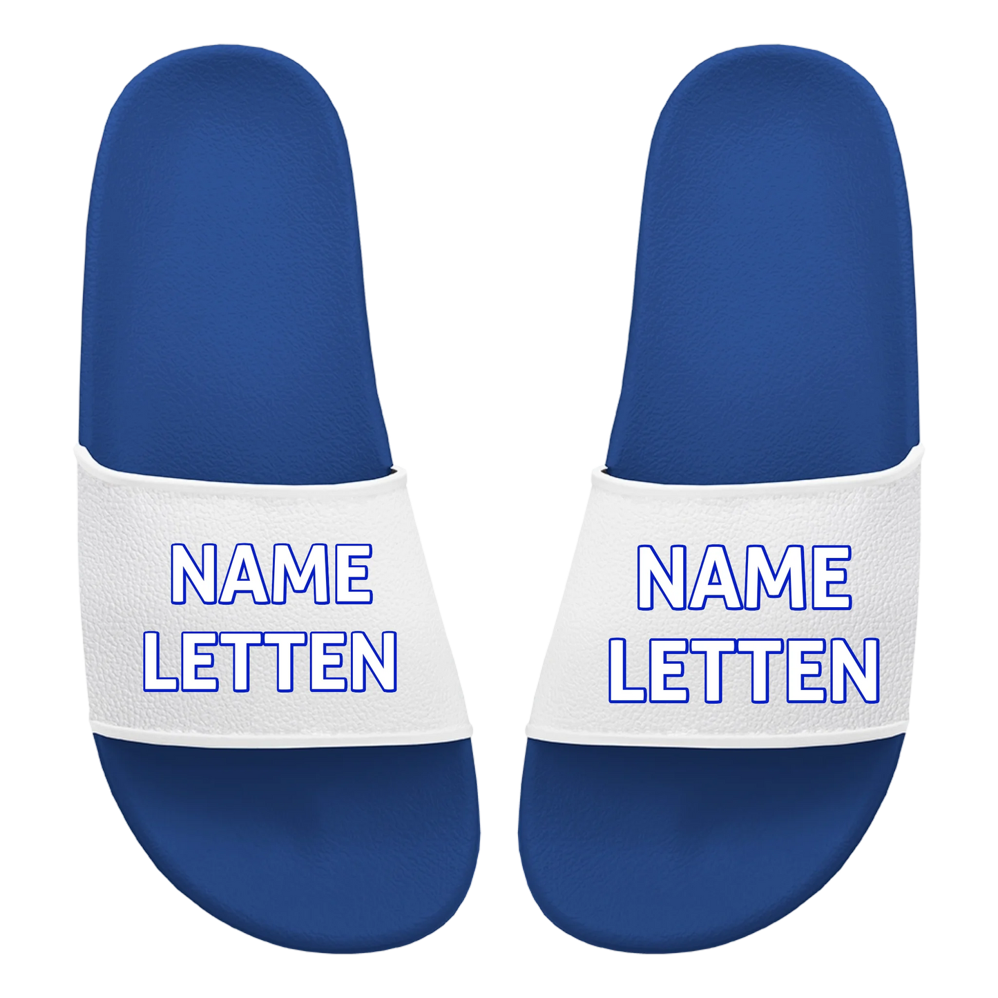 Badelatschen Unisex personalisierbar - Dein Name - Letten