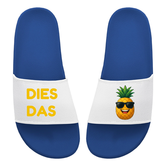 Badelatschen Unisex - dies das Ananas
