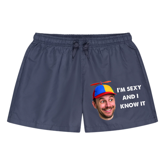 Badehose Fotoupload - Sexy and i know it