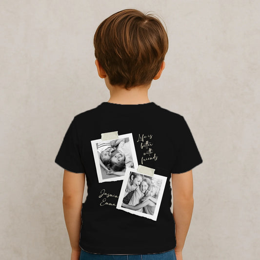 Kleinkinderhsirt-schwarz