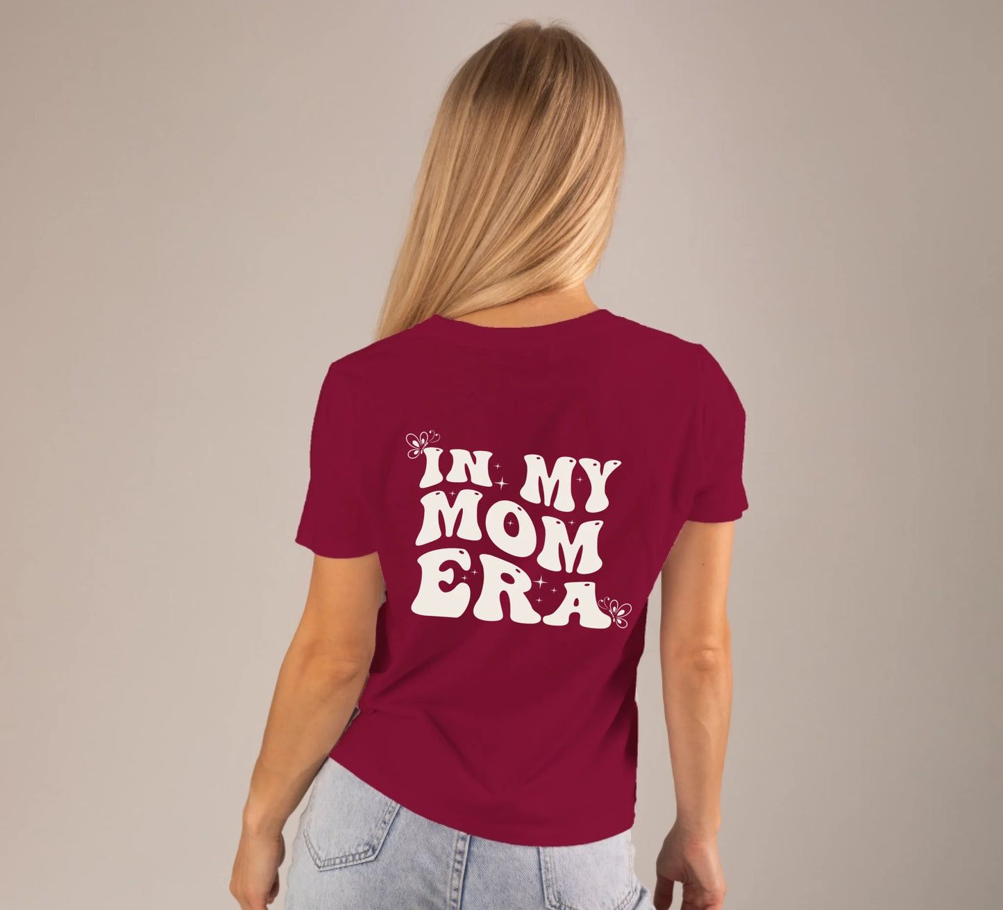 tshirt-frau-hinten-rot