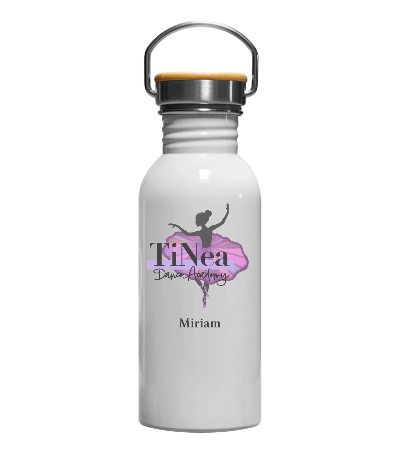 Edelstahl Trinkflasche personalisierbar - TiNea