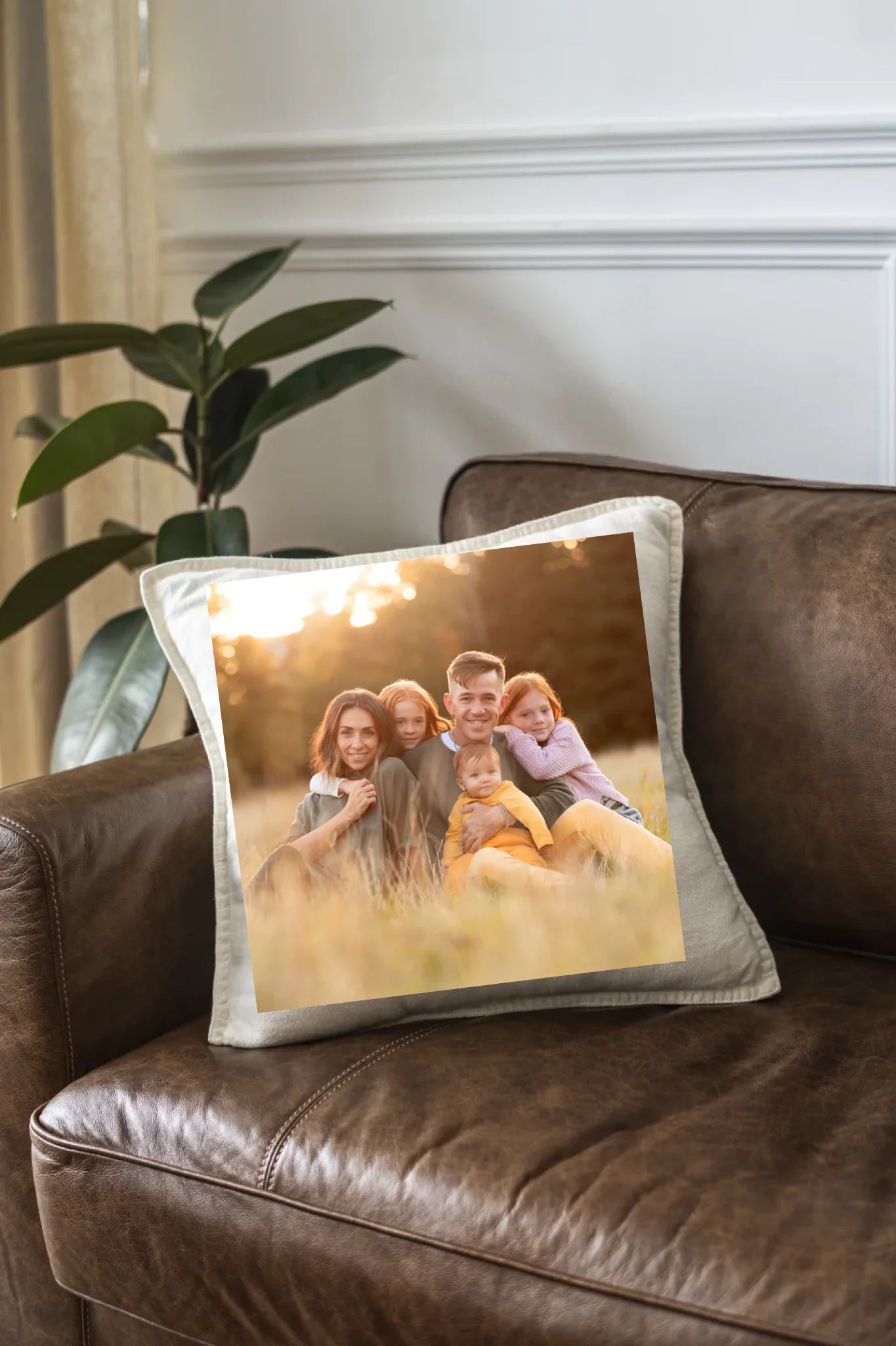 white-cushion-leather-couch