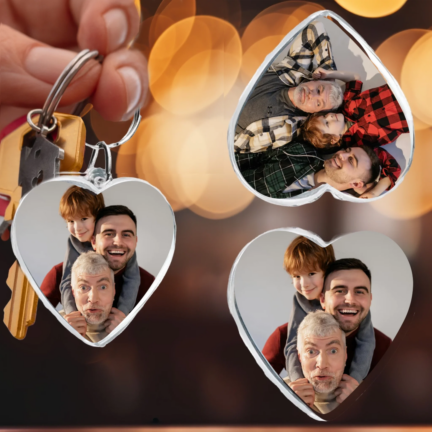 FamilySurprise-personalisierter-Schlüsselanhänger-herz