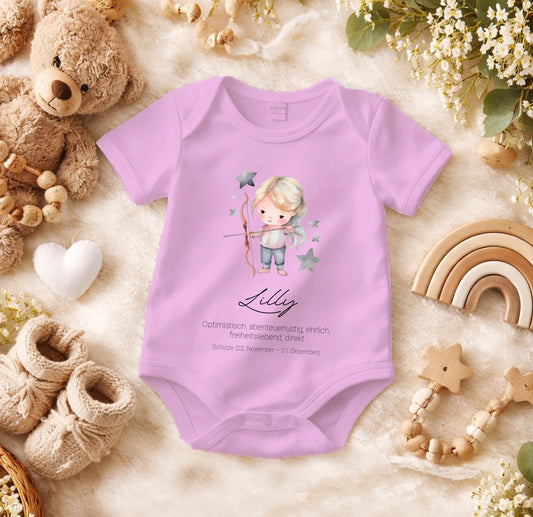 FamilySurprise-Babybody-personalisierbar-rosa