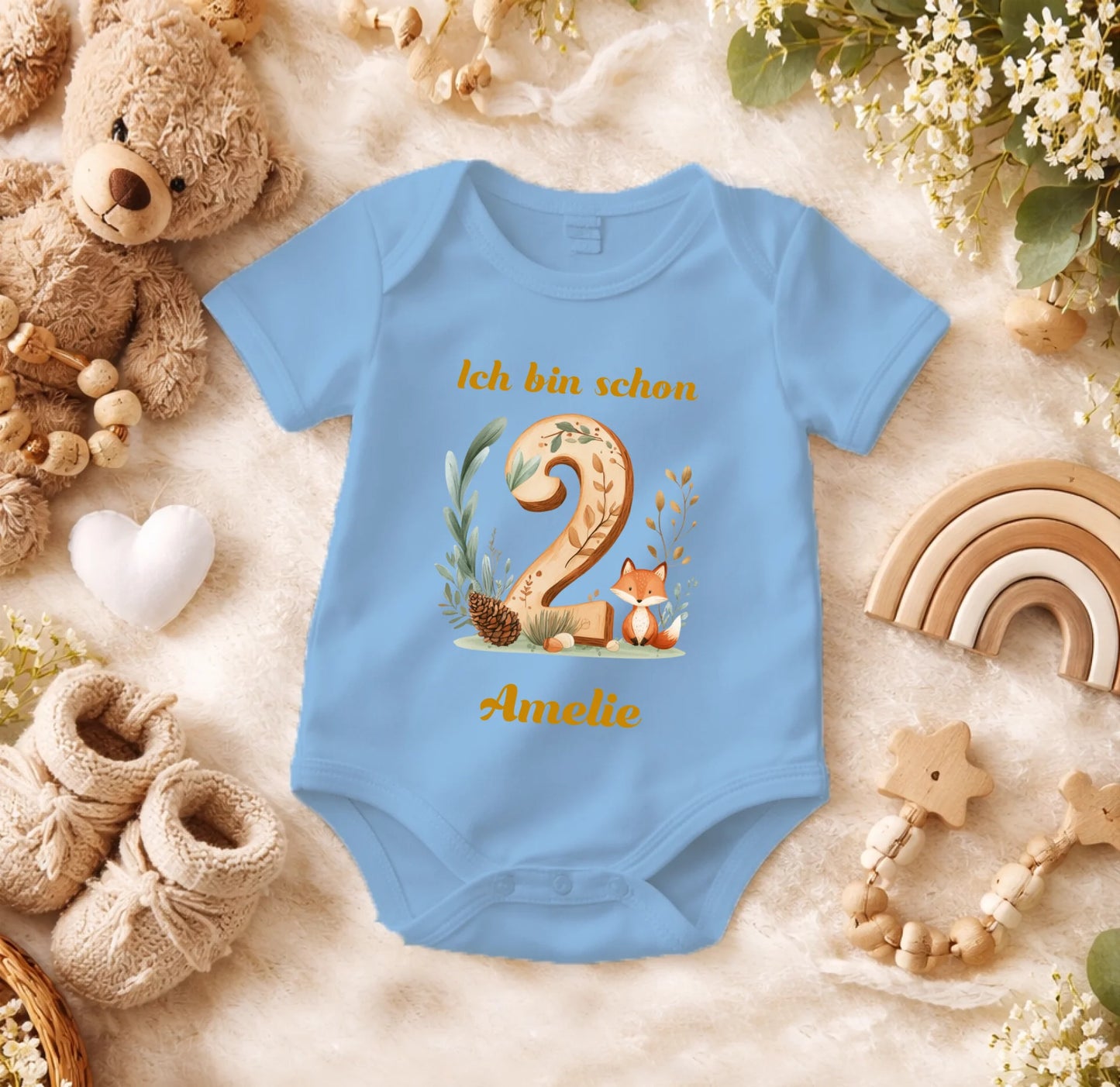 FamilySurprise-Babybody-personalisierbar-hellblau