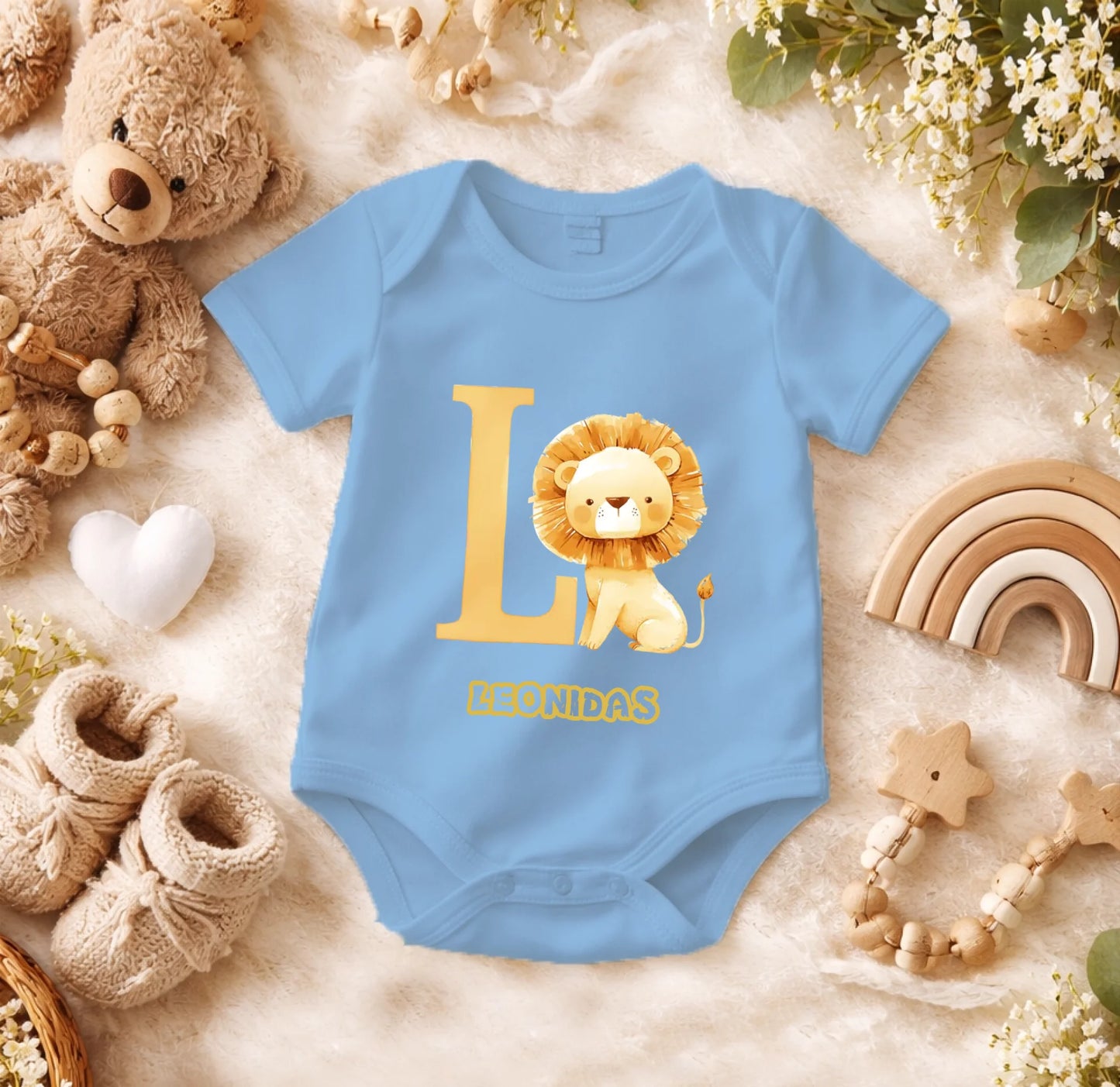 FamilySurprise-Babybody-personalisierbar-hellblau