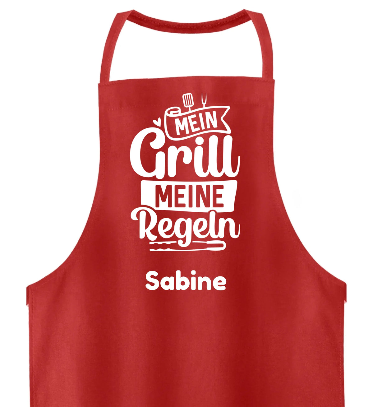 Grillschürze personalisierbar - Meine Regeln