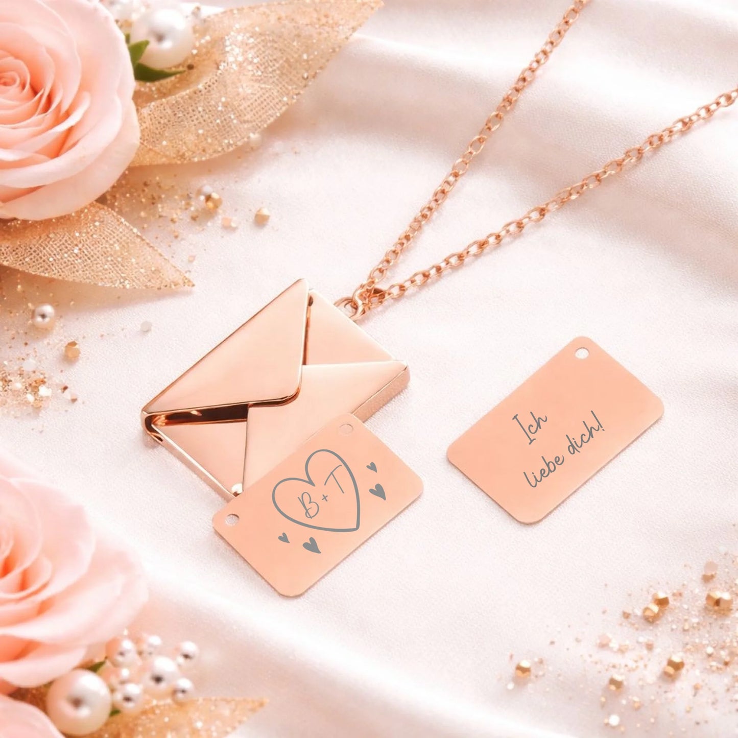 FamilySurprise-Kette-personalisiserbar-brief-rose