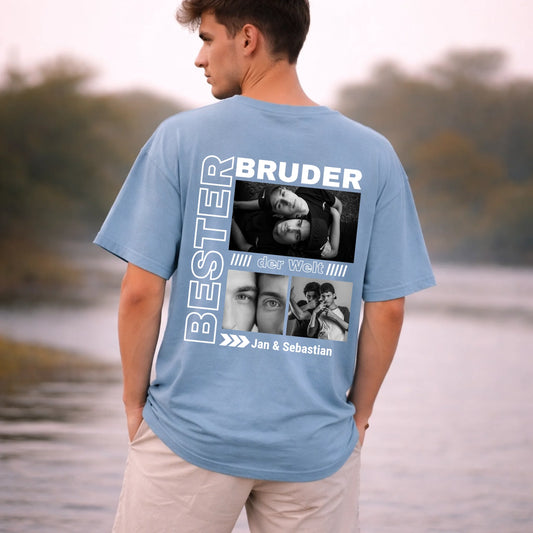 FamilySurprise-oversizeshirt-herren-blau