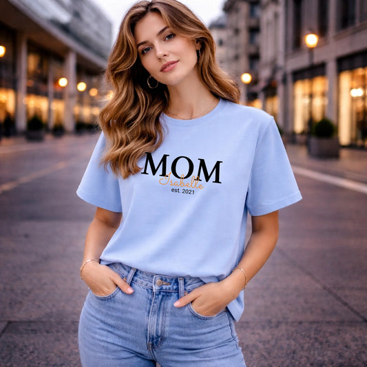 FamilySurprise-oversizeshirt-damen-hellblau