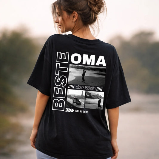 FamilySurprise-oversizeshirt-schwarz