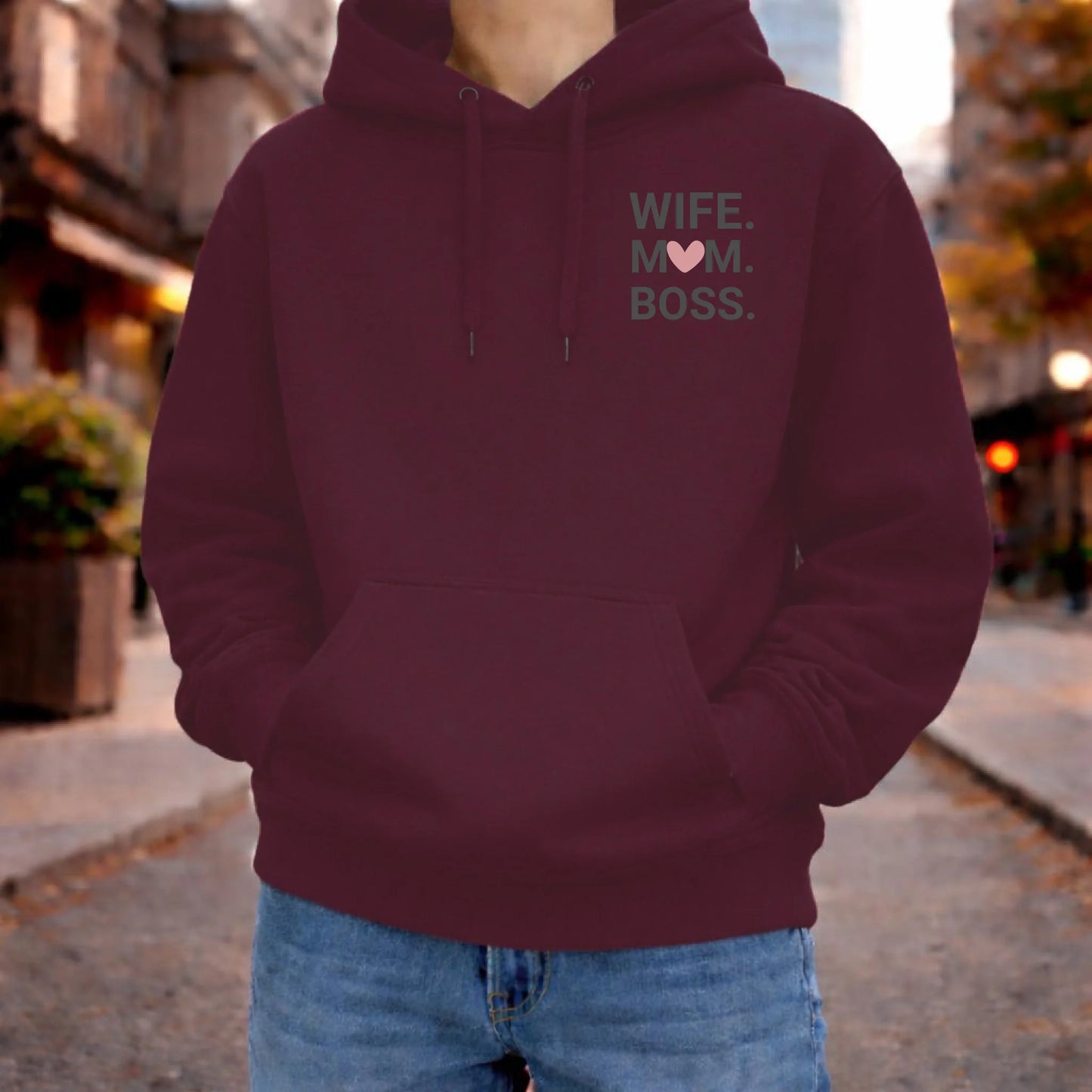 FamilySurprise-Hoodie-burgundy