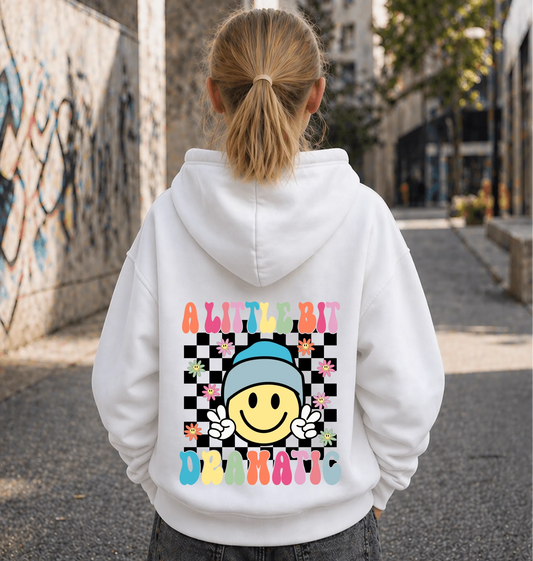 FamilySurprise-Kinderhoodie- mädchen-hinten-weiss