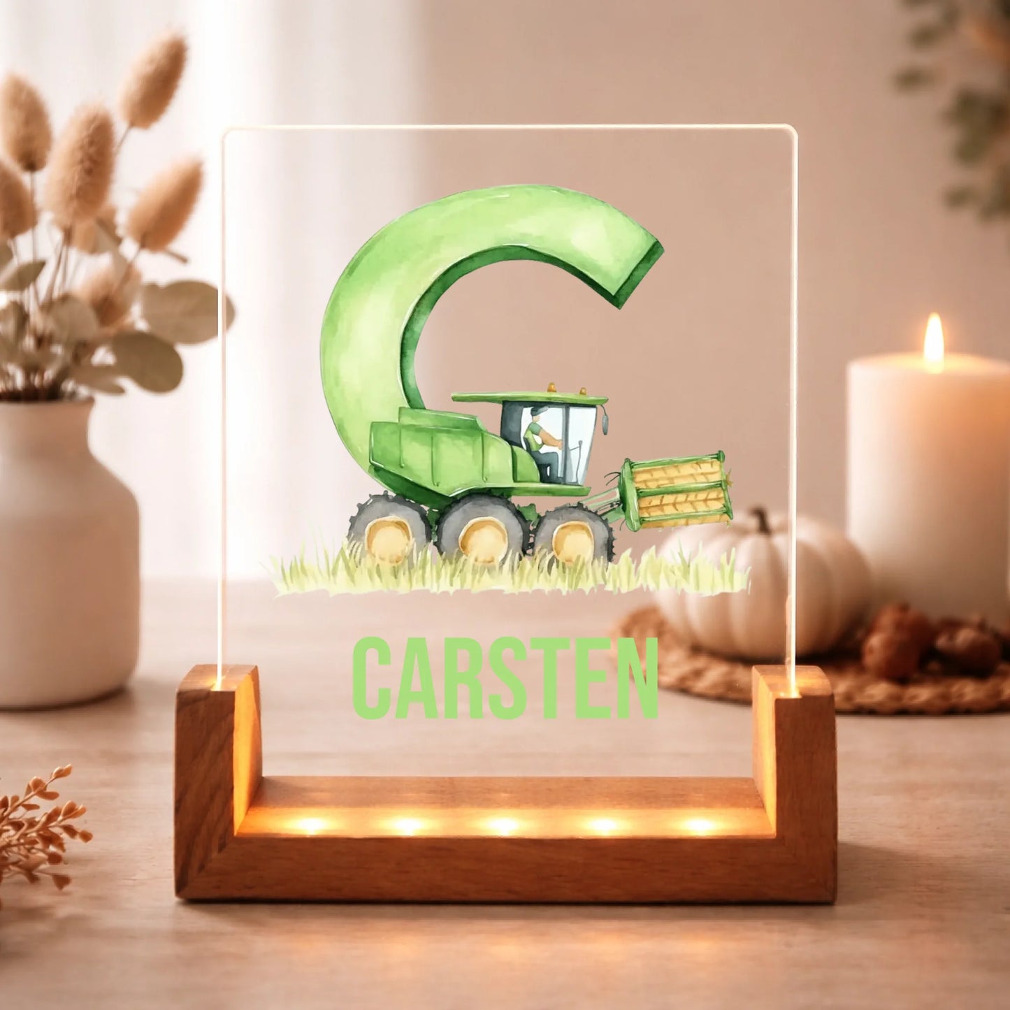 FamilySurprise LED Aufsteller Eckig 2