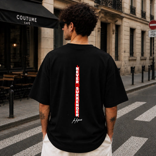 FamilySurprise-Oversized-shirt-schwarz-hinten