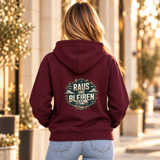 FamilySurprise-Hoodie_03_Bordeaux_Frau_hinten
