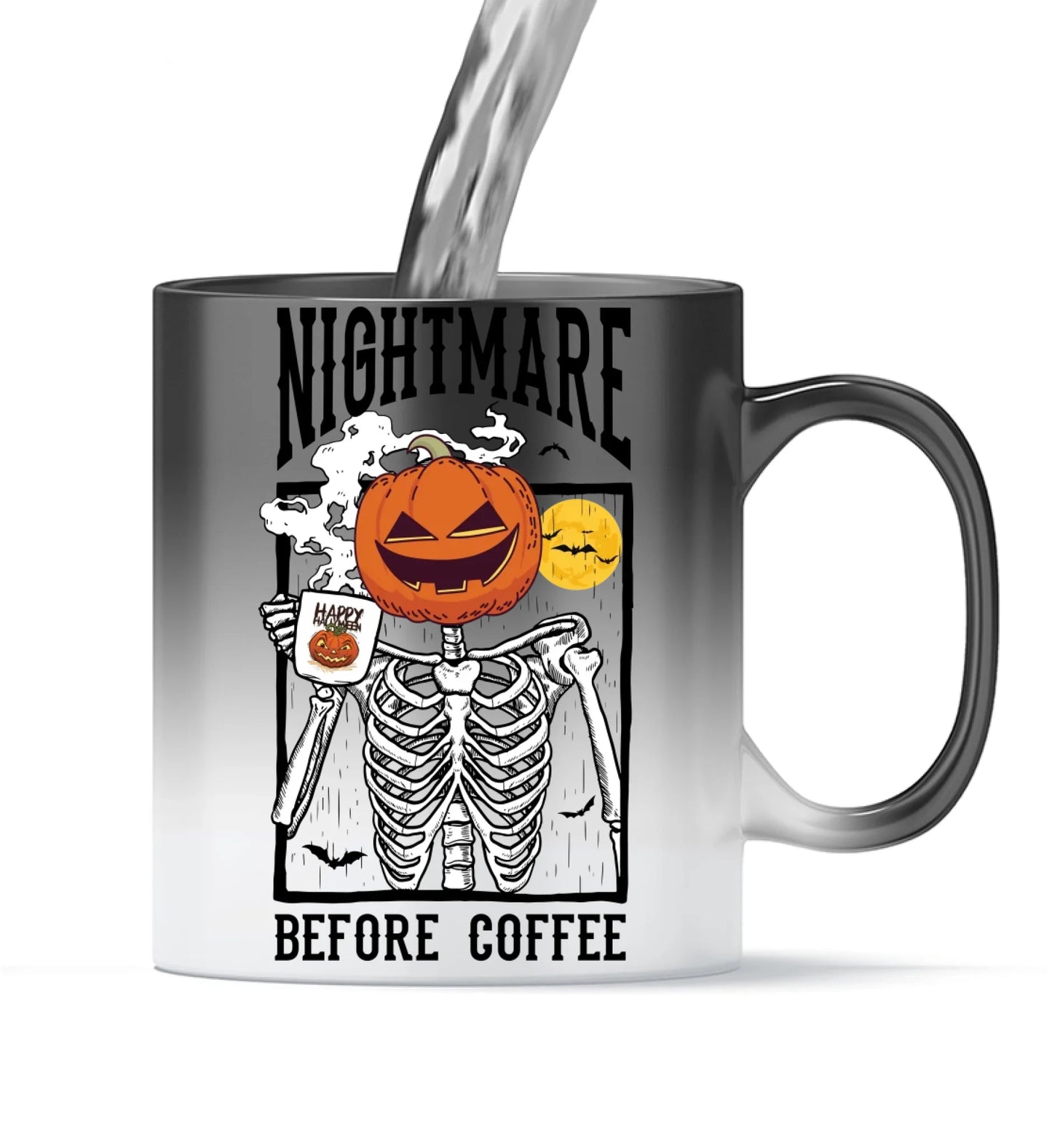 Tasse versch. Varianten - Halloween nightmare bevore coffee