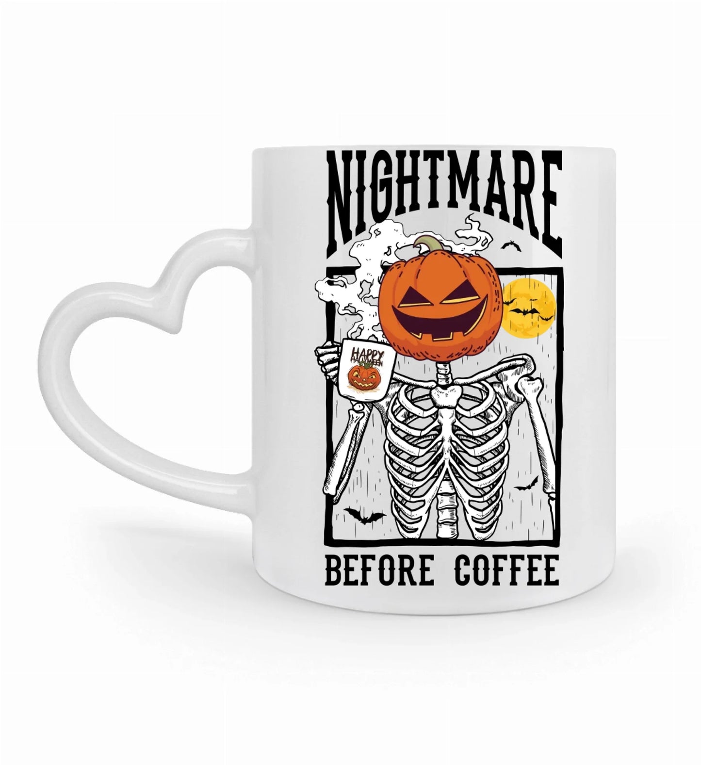Tasse versch. Varianten - Halloween nightmare bevore coffee