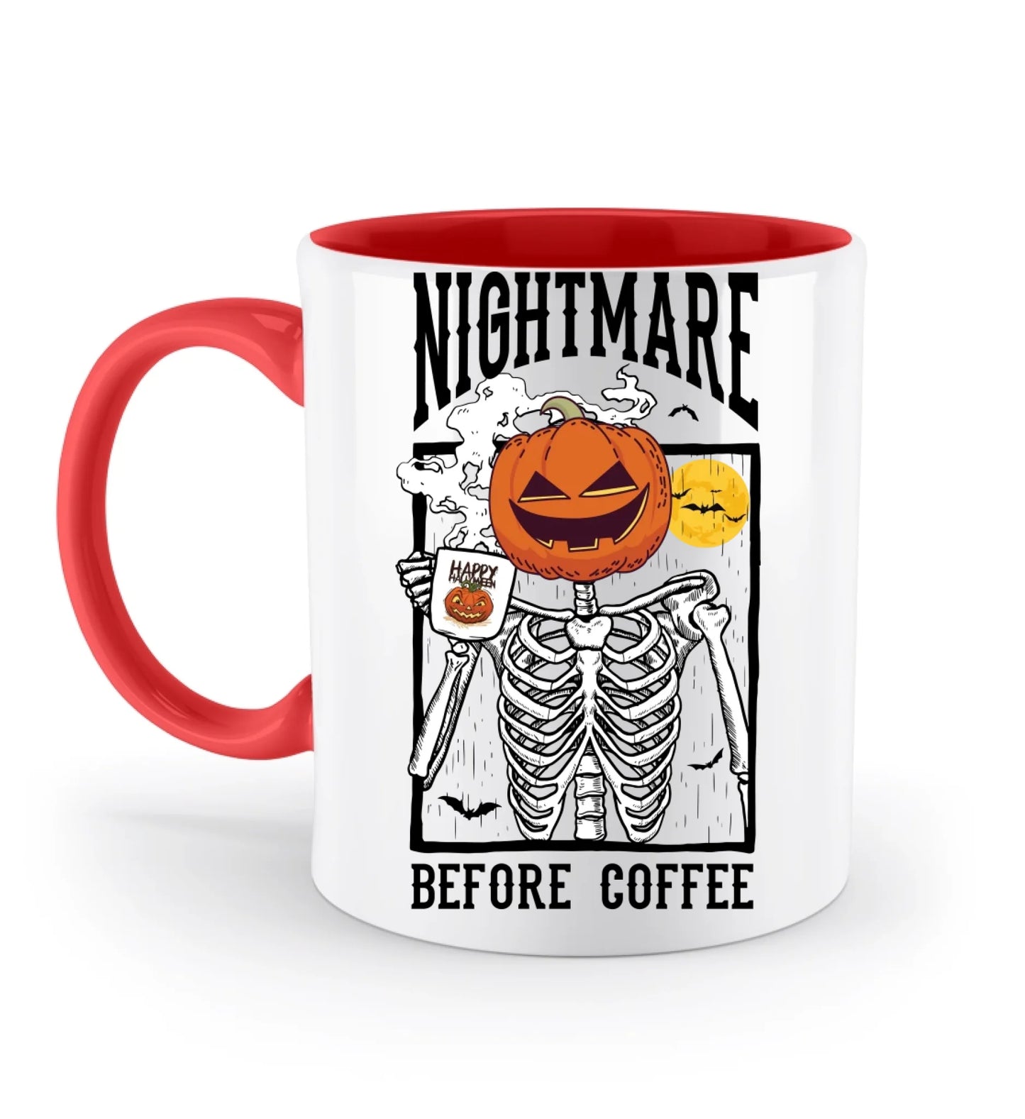 Tasse versch. Varianten - Halloween nightmare bevore coffee