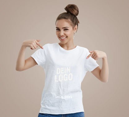 T-Shirt Damen Druck vorne oder hinten / Preise auf Anfrage