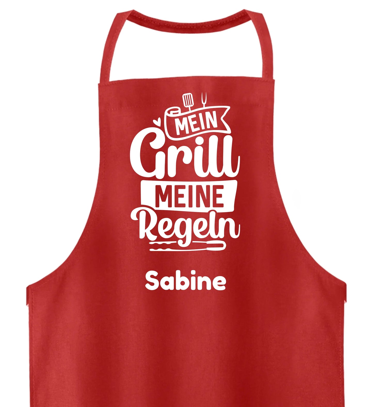 Grillschürze personalisierbar  - Meine Regeln