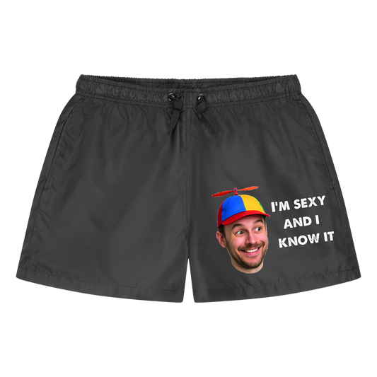 Badehose Fotoupload - Sexy and i know it