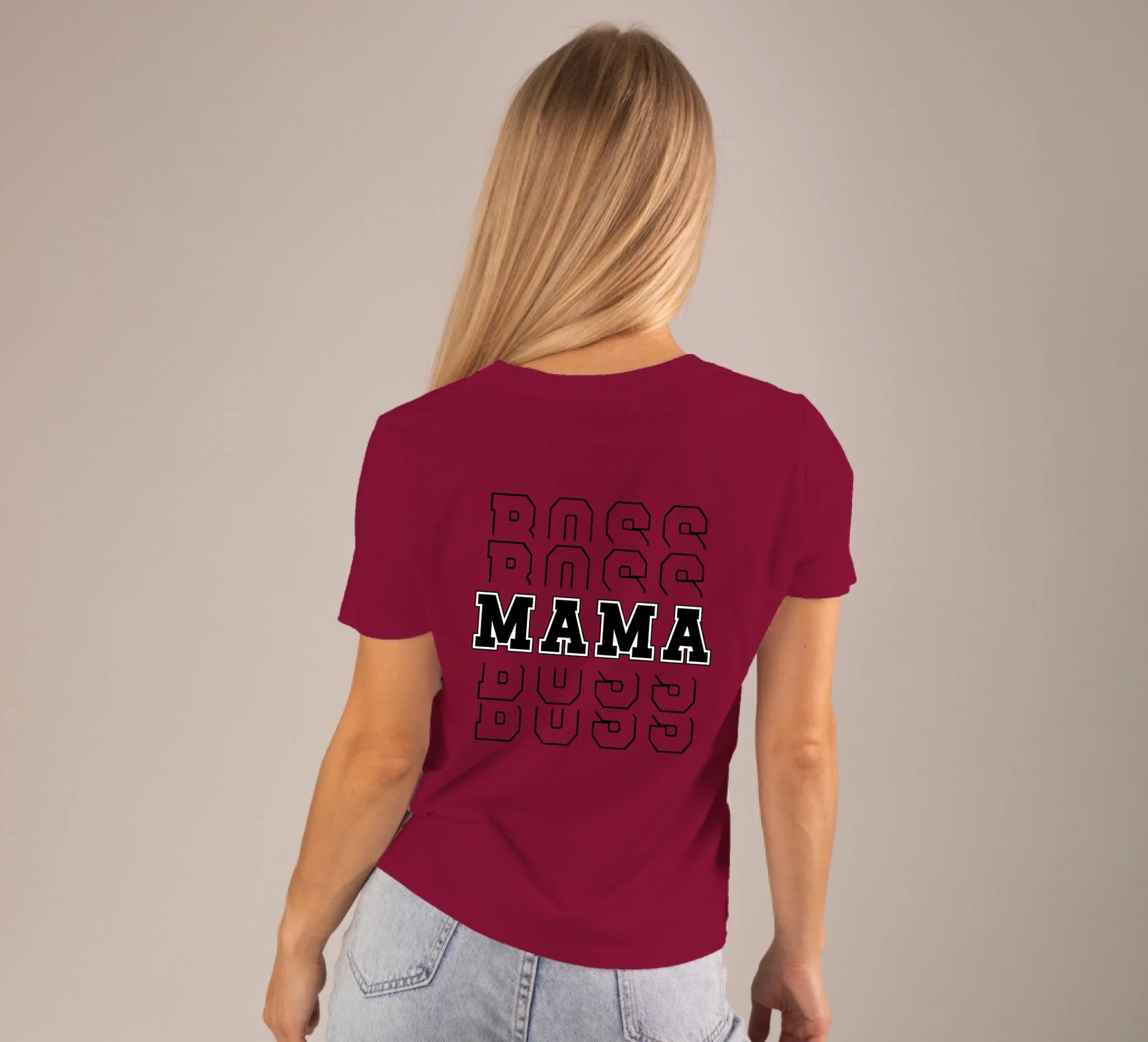 tshirt-frau-hinten-rot