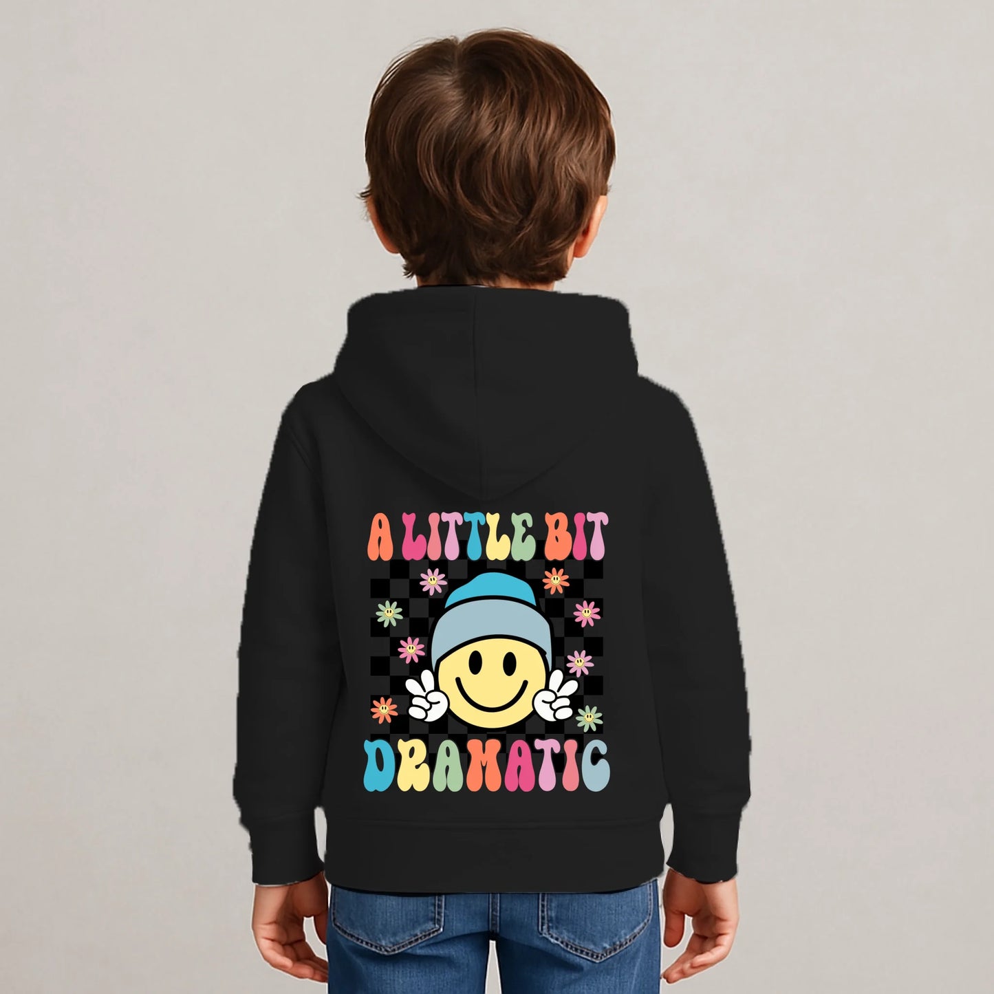 FamilySurprise_Hoodie-Kinder-schwarz