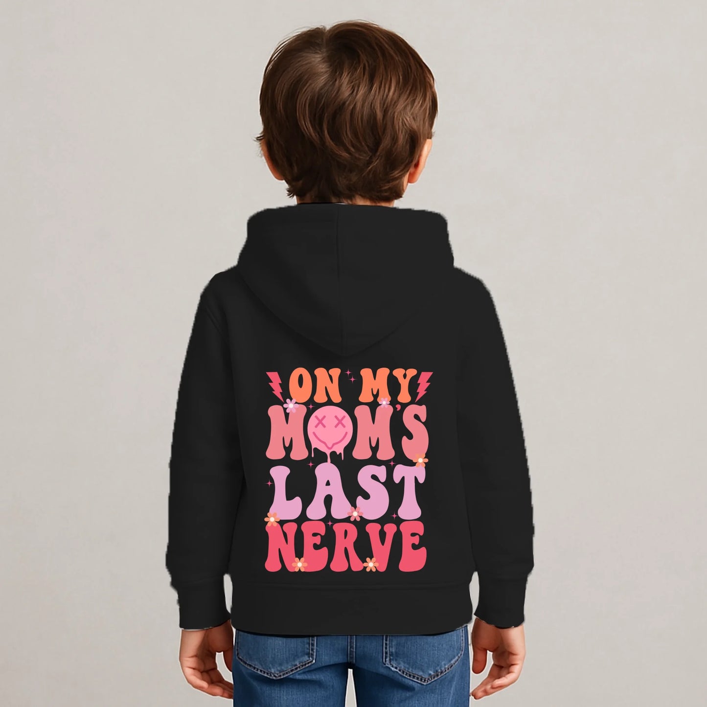 FamilySurprise_Hoodie-Kinder-schwarz