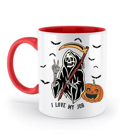 Tasse versch. Varianten - Halloween i love my job