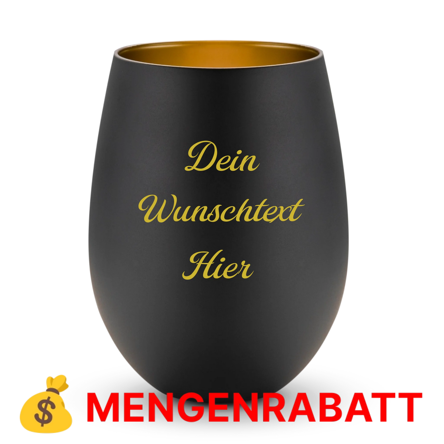 Windlicht personalisierbar - Dein Wunschtext